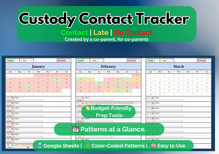 Custody Contact Tracker Custody Contact Tracker