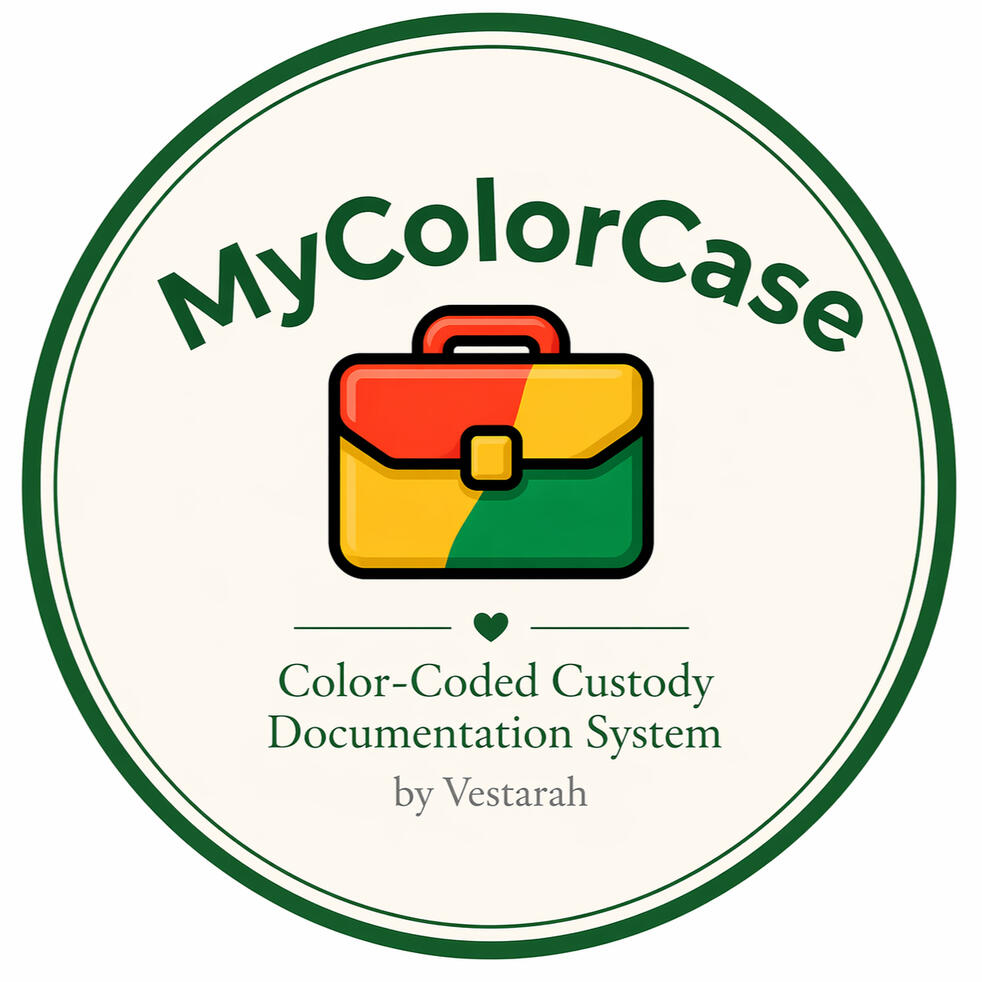 mycolorcase coparenting custody